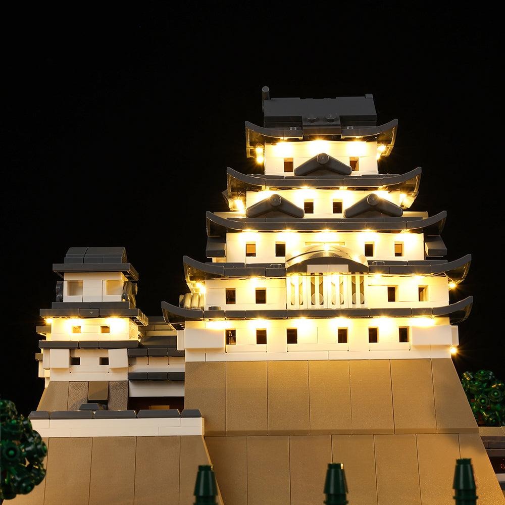 Himeji Castle 21060 LED Light Kit – Building Block Lighting | Power Brickz™