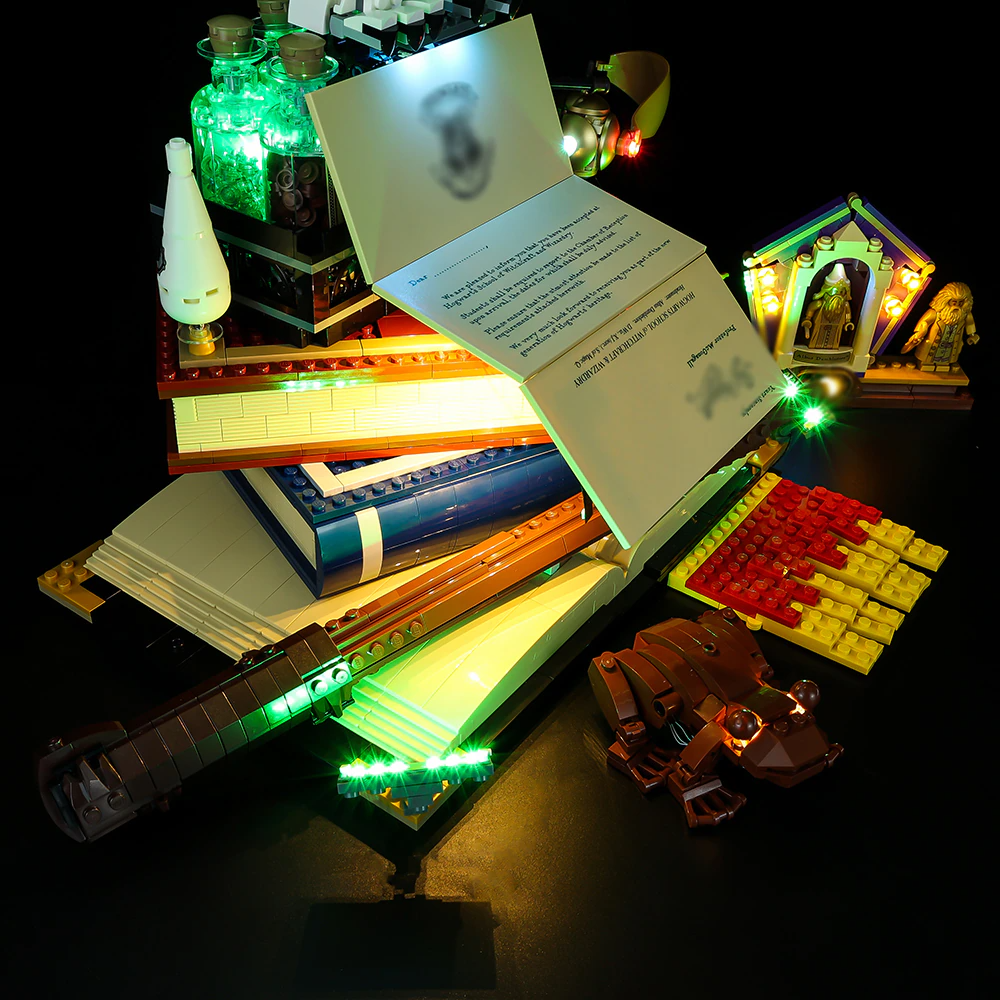Hogwarts Icons - Collectors' Edition 76391 LED Light Kit – Building Block Lighting | Power Brickz™
