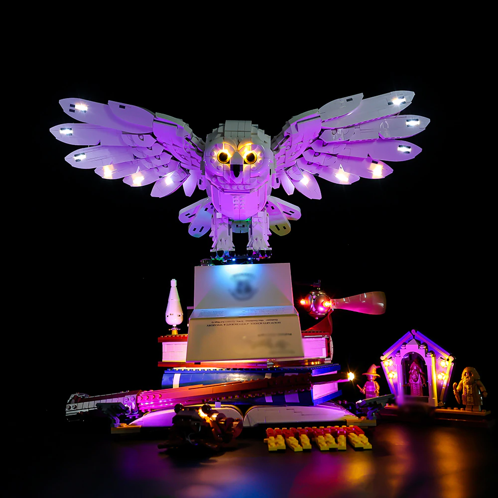Hogwarts Icons - Collectors' Edition 76391 LED Light Kit – Building Block Lighting | Power Brickz™