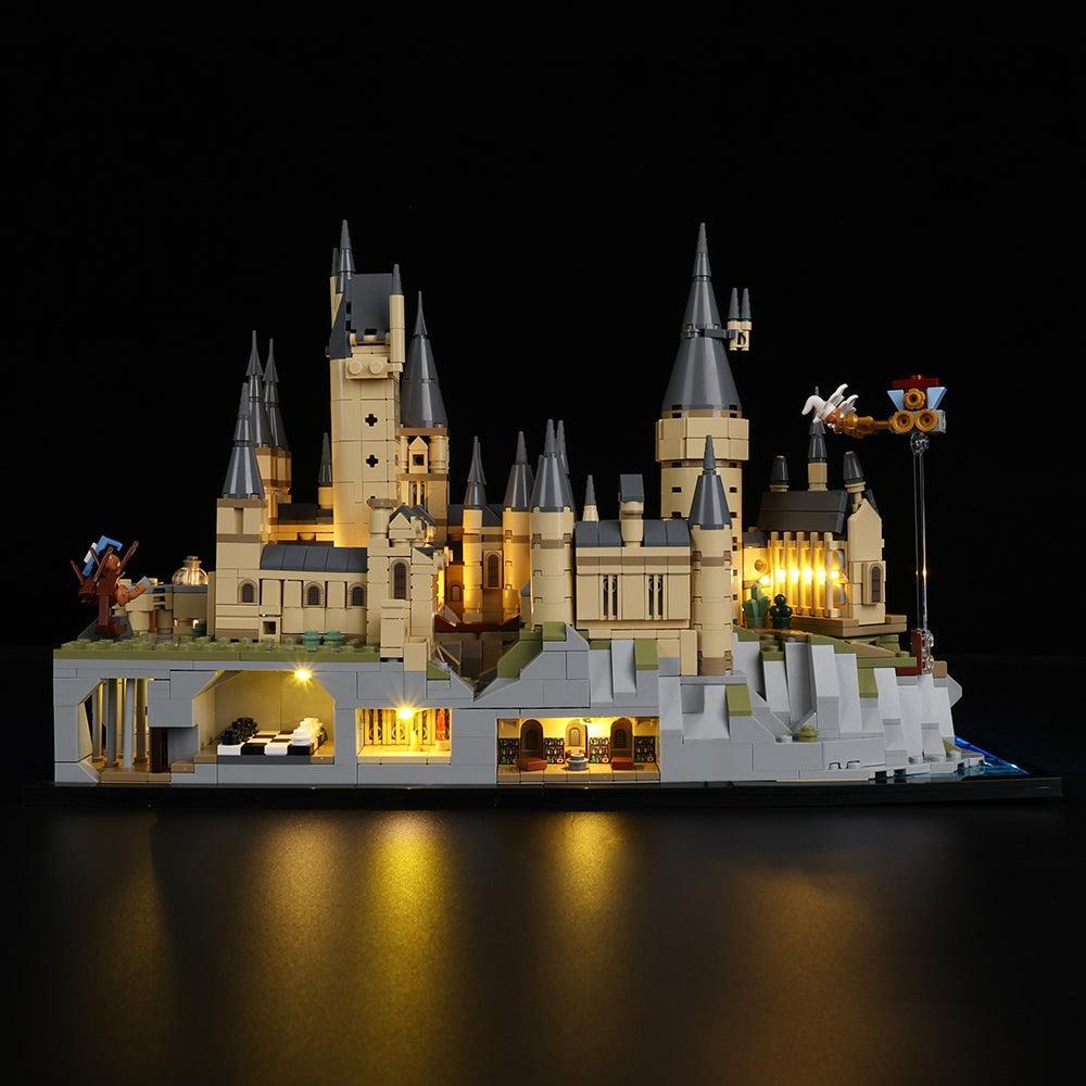 Hogwarts Castle And Grounds 76419 LED Light Kit – Building Block Lighting | Power Brickz™