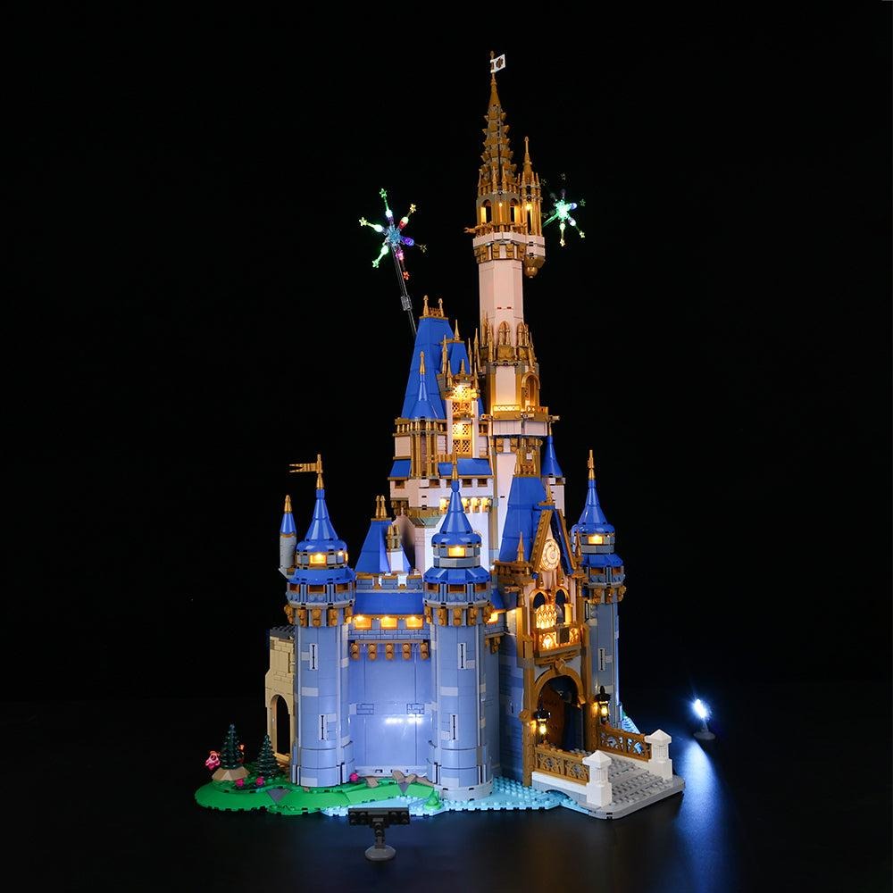 Disney Castle 43222 LED Light Kit – Building Block Lighting | Power Brickz™