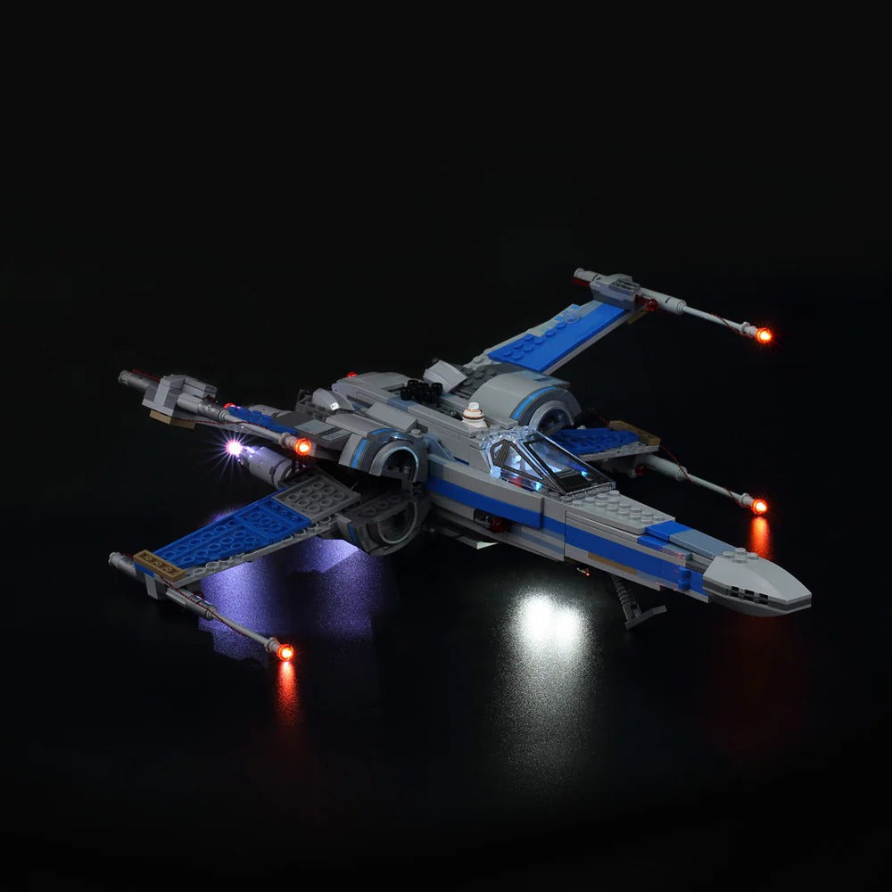 Resistance X-Wing Fighter 75149 LED Light Kit – Building Block Lighting | Power Brickz™
