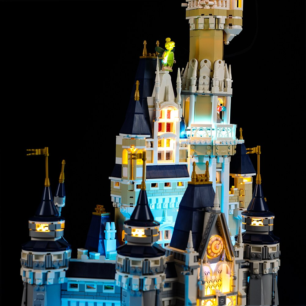 Disney Castle 71040 LED Light Kit – Building Block Lighting | Power Brickz™