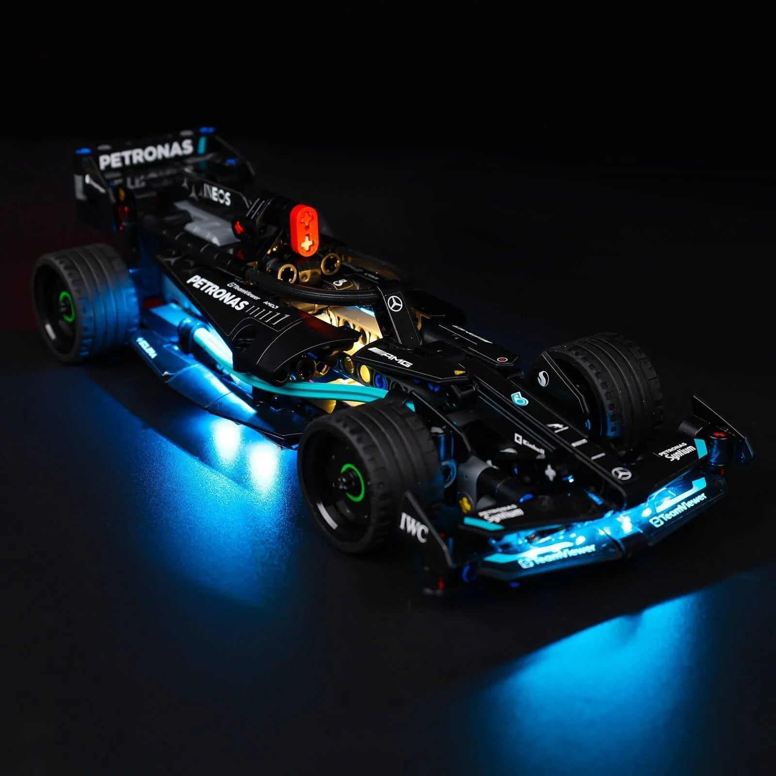 Mercedes-AMG F1 W14 E Performance Pull-Back 42165 LED Light Kit – Building Block Lighting | Power Brickz™