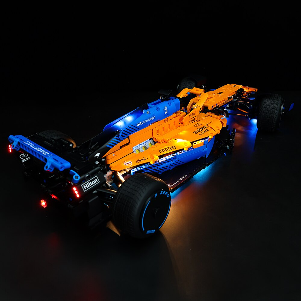 Mclaren Formula 1 Race Car 42141 LED Light Kit – Building Block Lighting | Power Brickz™