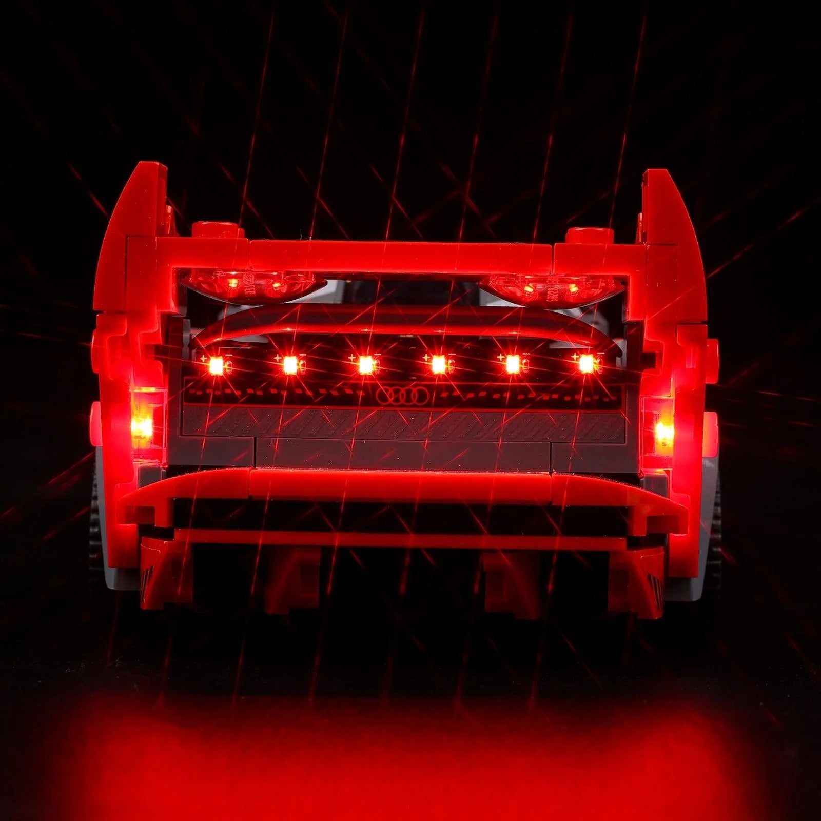 Audi S1 E-Tron Quattro Race Car 76921 LED Light Kit – Building Block Lighting | Power Brickz™