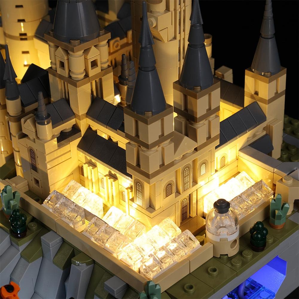Hogwarts Castle And Grounds 76419 LED Light Kit – Building Block Lighting | Power Brickz™