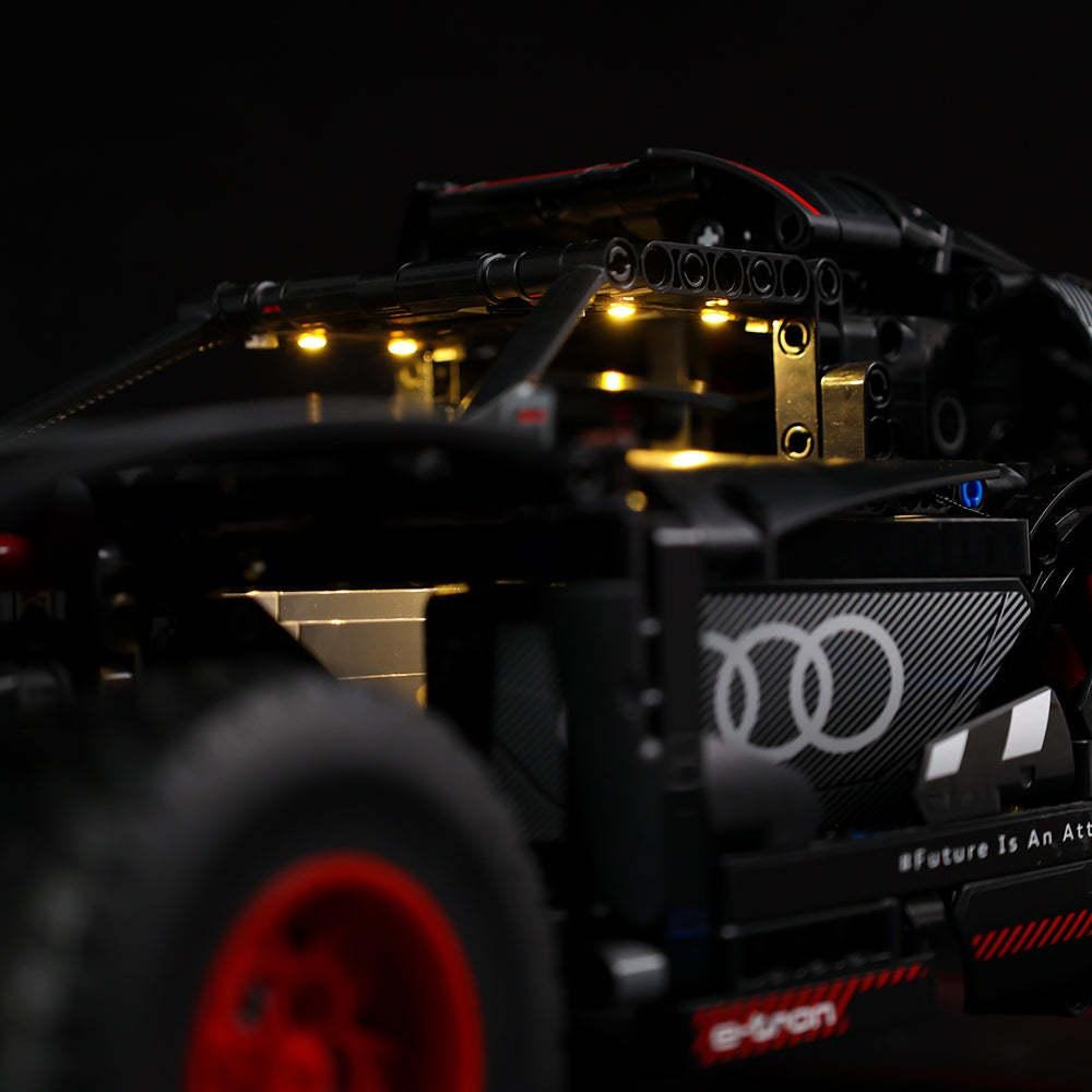Audi RS Q E-Tron 42160 LED Light Kit – Building Block Lighting | Power Brickz™