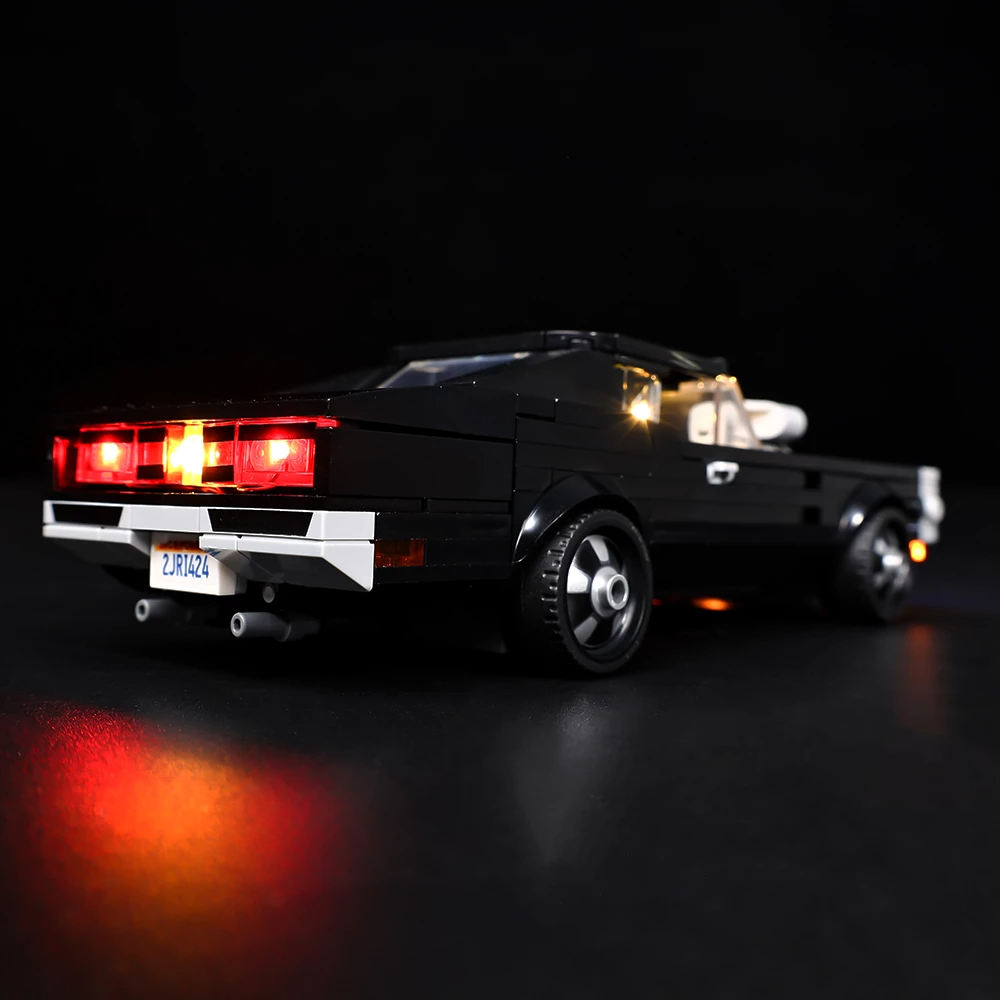 Fast & Furious 1970 Dodge Charger R/t 76912 LED Light Kit – Building Block Lighting | Power Brickz™
