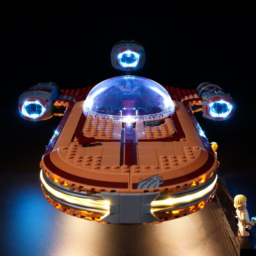 Luke Skywalker's Landspeeder 75341 LED Light Kit – Building Block Lighting | Power Brickz™