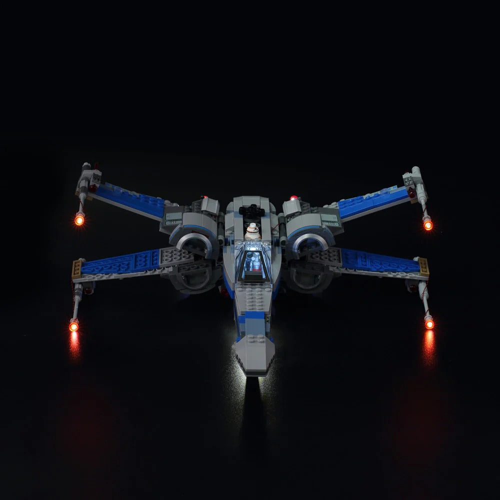 Resistance X-Wing Fighter 75149 LED Light Kit – Building Block Lighting | Power Brickz™