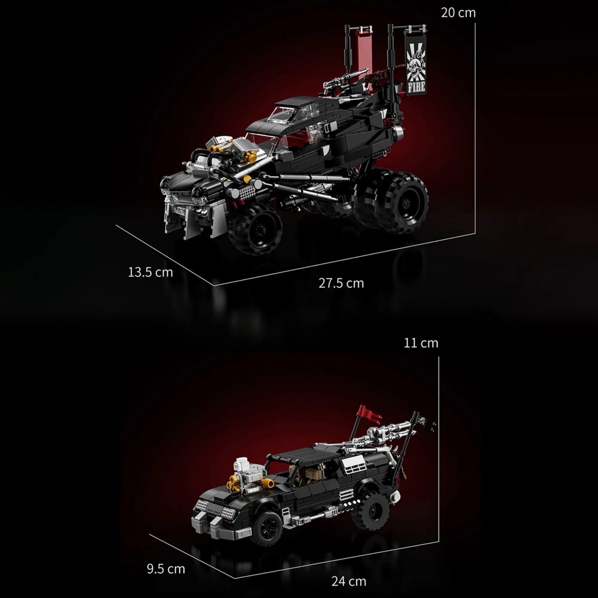 Mad Max Fury off-road Vehicles Set