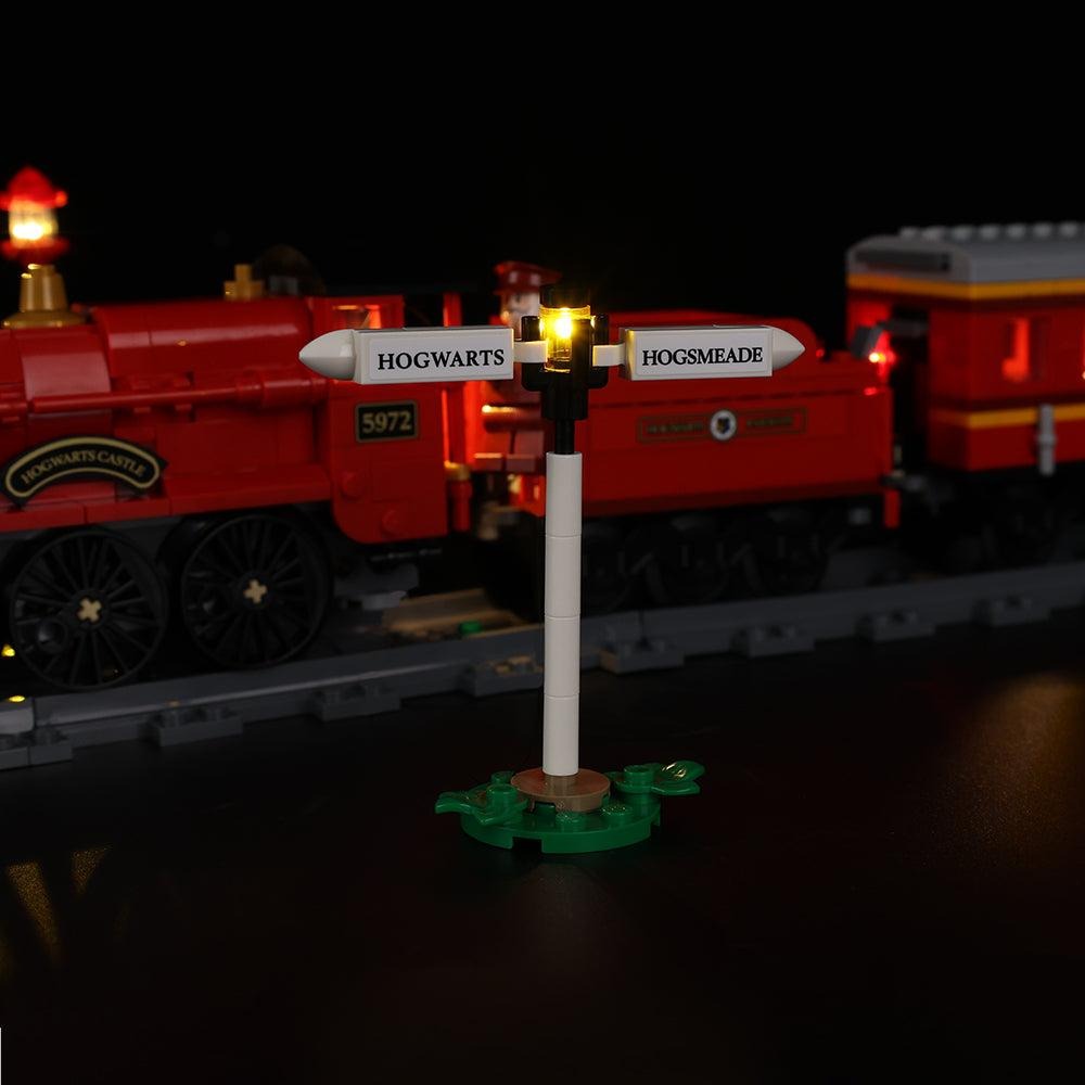 Hogwarts Express Train Set With Hogsmeade Station 76423 LED Light Kit – Building Block Lighting | Power Brickz™