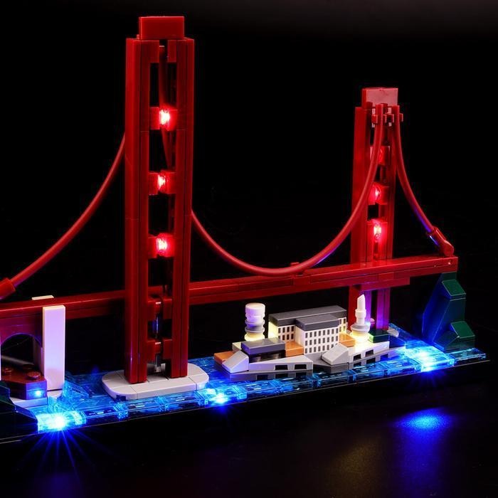 San Francisco 21043 LED Light Kit – Building Block Lighting | Power Brickz™