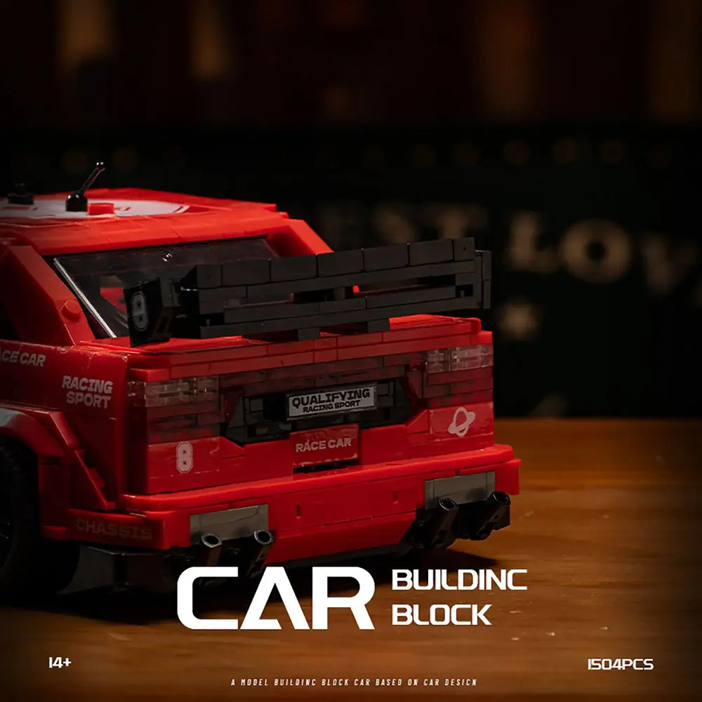 Classic Italian 155 V6 DTM made from Building Blocks Kit