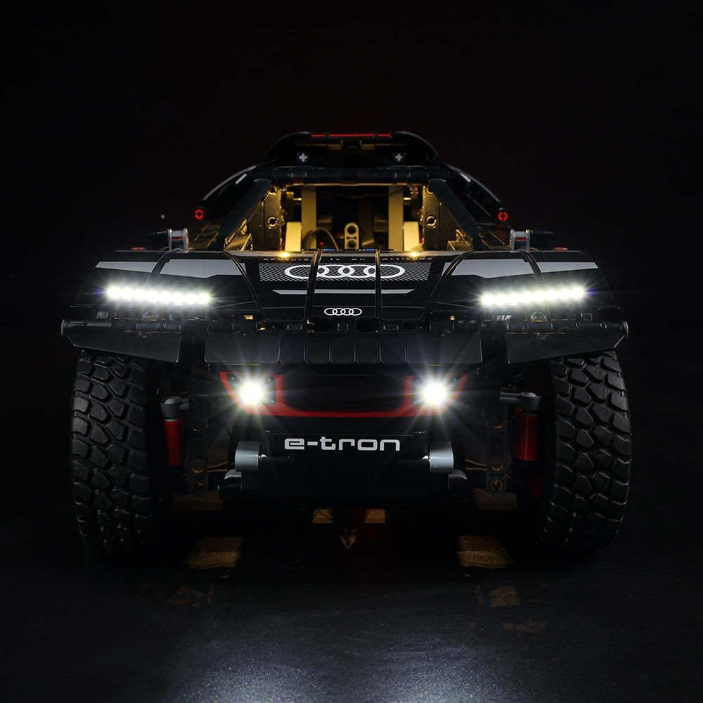 Audi RS Q E-Tron 42160 LED Light Kit – Building Block Lighting | Power Brickz™