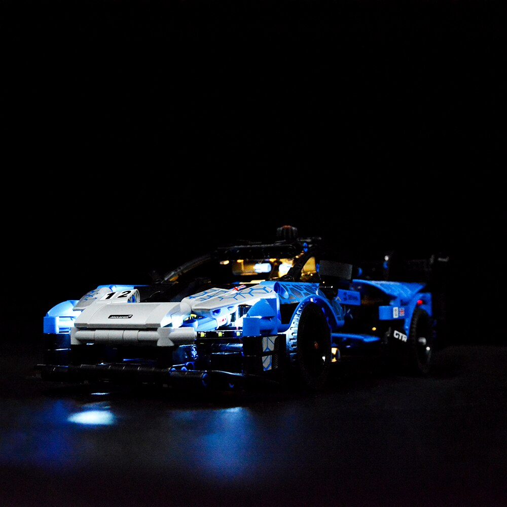 Mclaren Senna GTR 42123 LED Light Kit – Building Block Lighting | Power Brickz™
