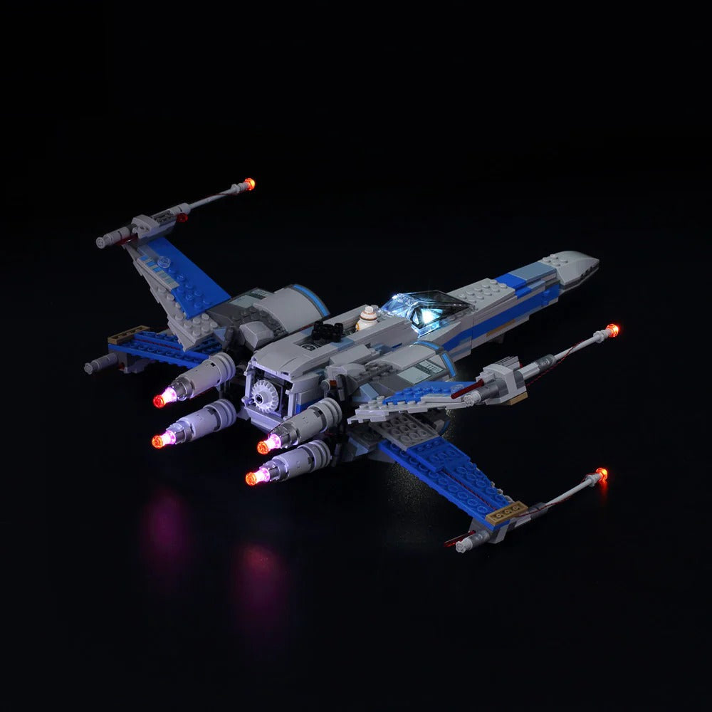Resistance X-Wing Fighter 75149 LED Light Kit – Building Block Lighting | Power Brickz™