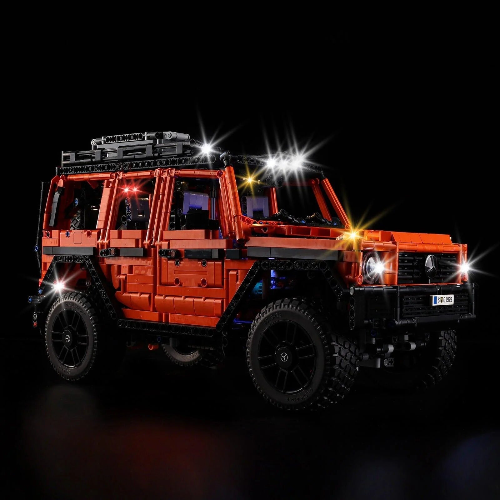 Mercedes-Benz G 500 PROFESSIONAL Line 42177 LED Light Kit – Building Block Lighting | Power Brickz™