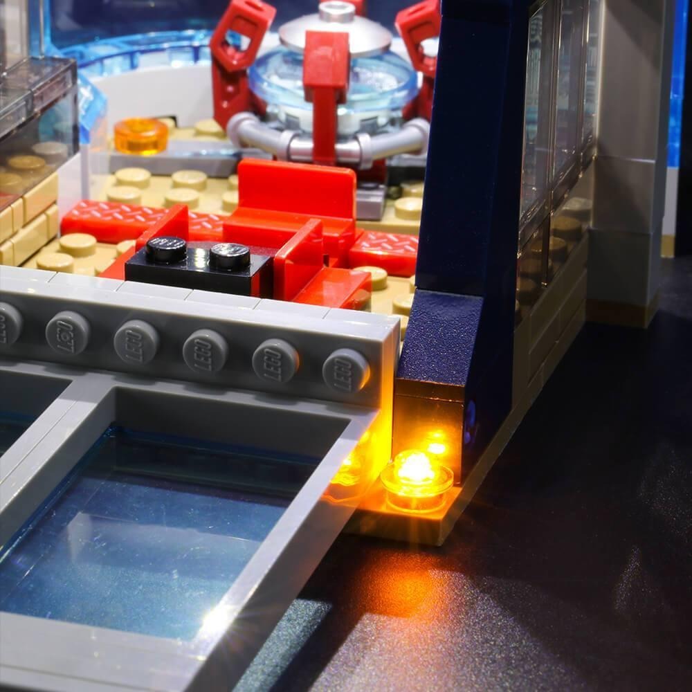 Avengers Tower Battle 76166 LED Light Kit – Building Block Lighting | Power Brickz™