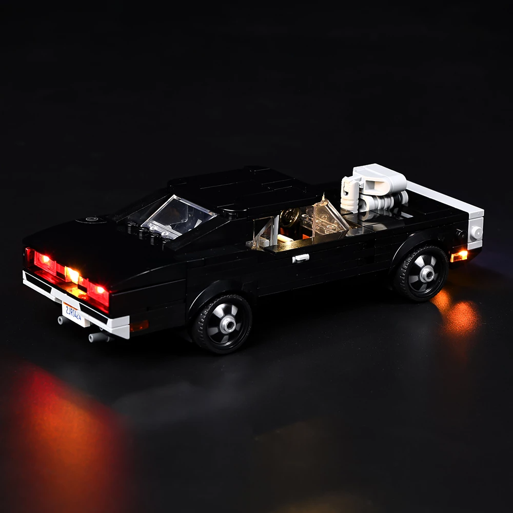 Fast & Furious 1970 Dodge Charger R/t 76912 LED Light Kit – Building Block Lighting | Power Brickz™