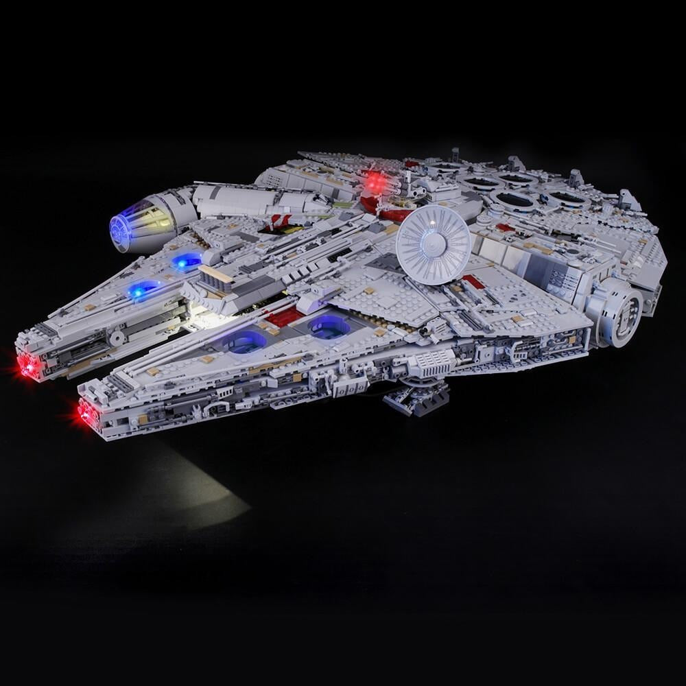 Millennium Falcon 75192 LED Light Kit – Building Block Lighting | Power Brickz™