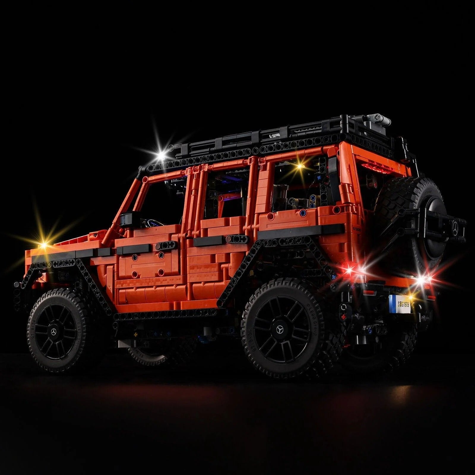 Mercedes-Benz G 500 PROFESSIONAL Line 42177 LED Light Kit – Building Block Lighting | Power Brickz™