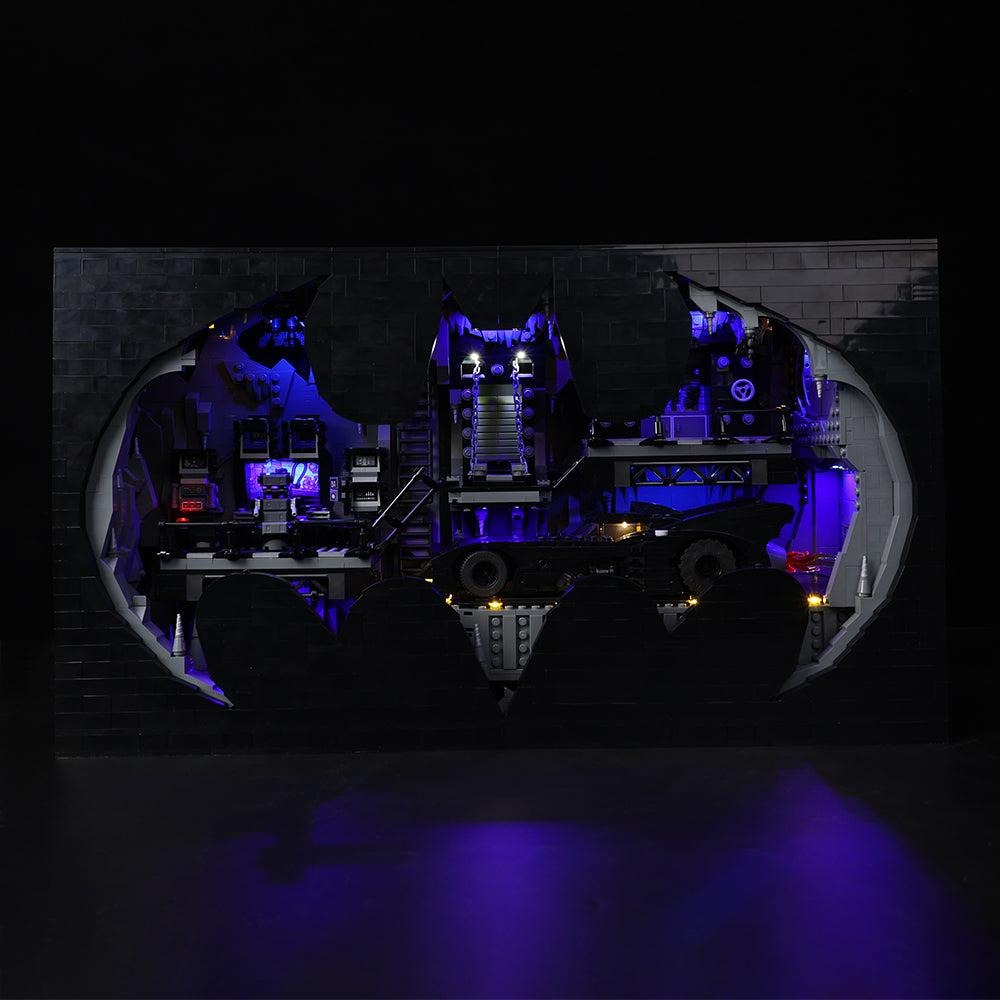 Batcave Shadow Box 76252 LED Light Kit – Building Block Lighting | Power Brickz™