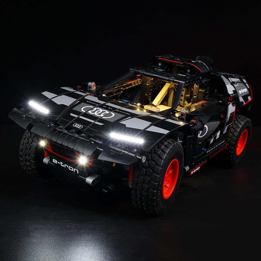 Audi RS Q E-Tron 42160 LED Light Kit – Building Block Lighting | Power Brickz™