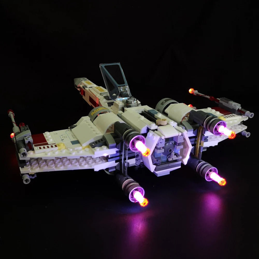 Star Wars X-Wing Starfighter 75218 LED Light Kit – Building Block Lighting | Power Brickz™