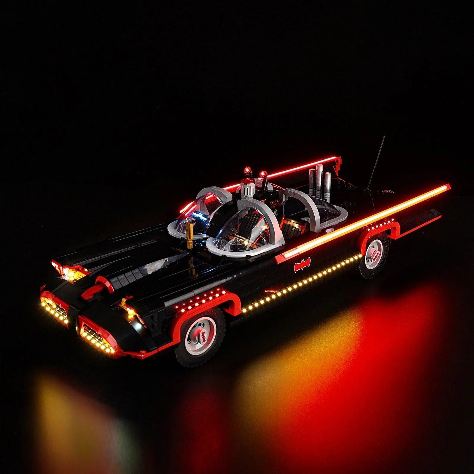 Batman: The Classic TV Series Batmobile 76328 LED Light Kit – Building Block Lighting | Power Brickz™