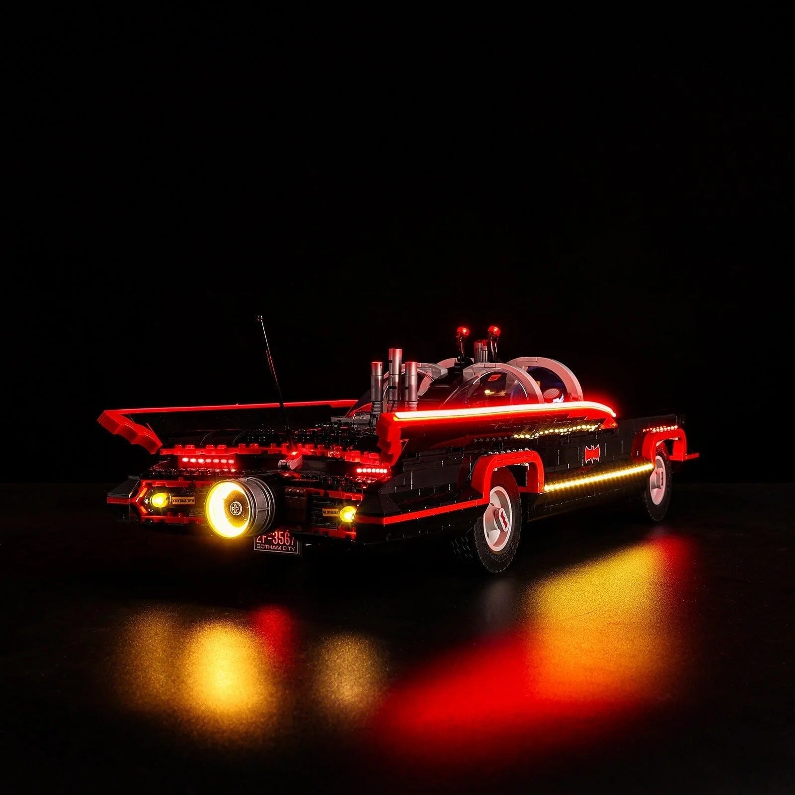 Batman: The Classic TV Series Batmobile 76328 LED Light Kit – Building Block Lighting | Power Brickz™