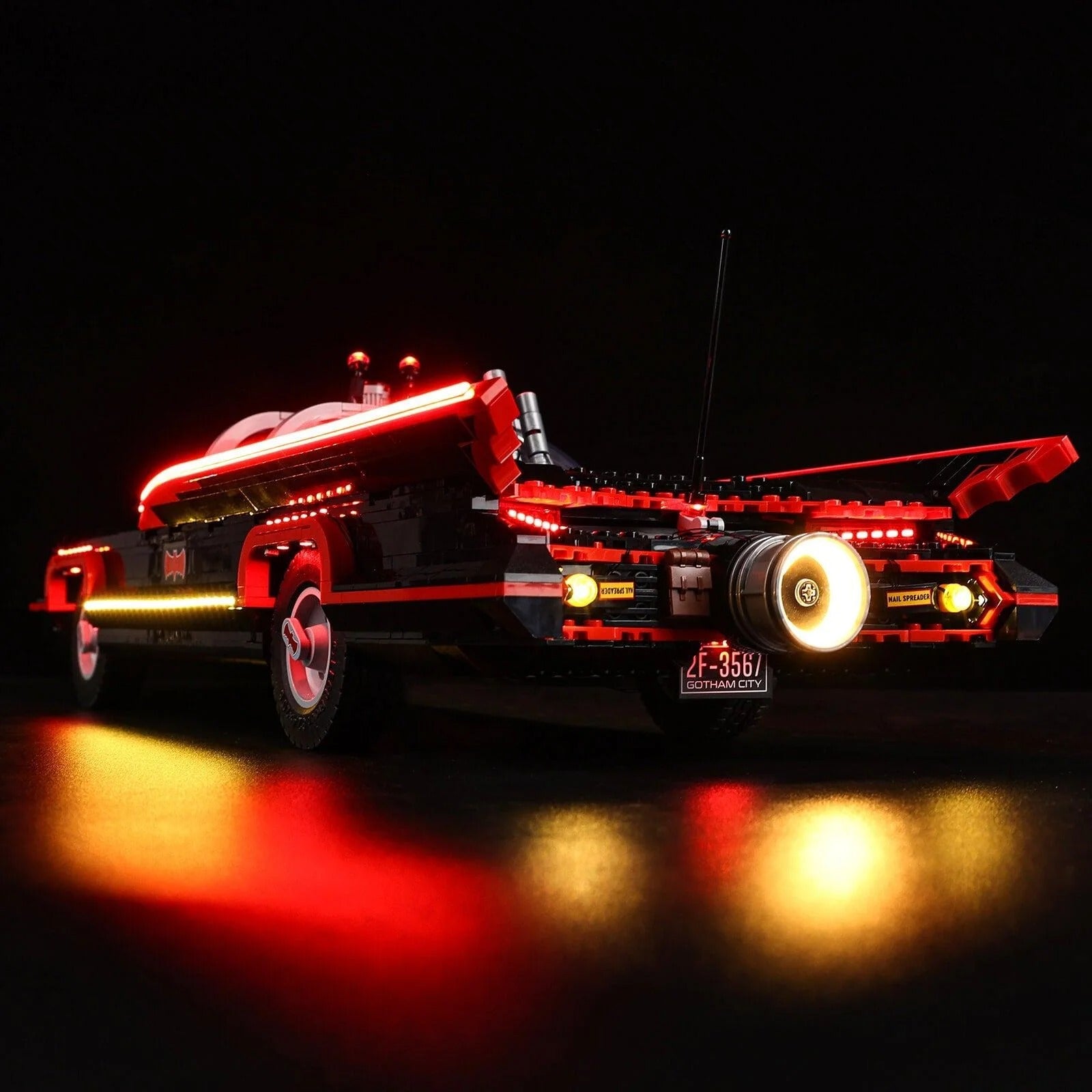 Batman: The Classic TV Series Batmobile 76328 LED Light Kit – Building Block Lighting | Power Brickz™