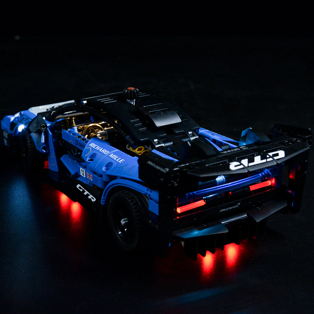 Mclaren Senna GTR 42123 LED Light Kit – Building Block Lighting | Power Brickz™