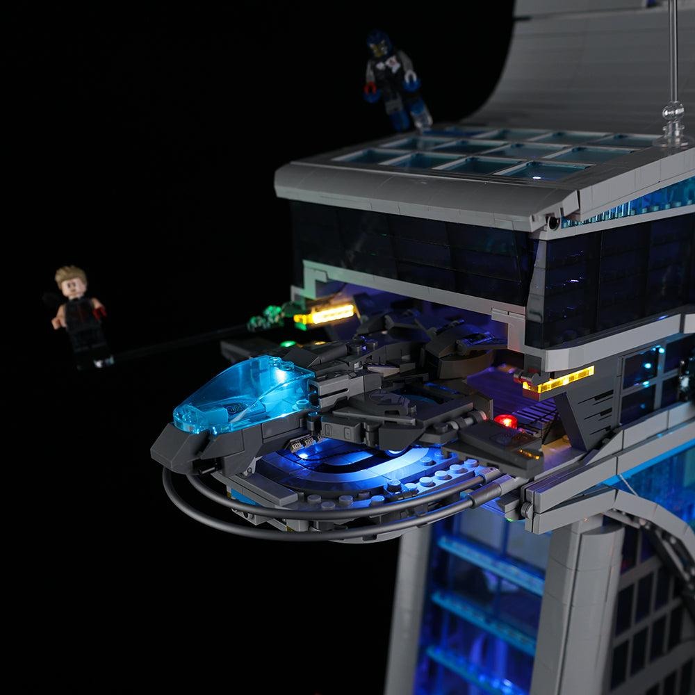 Avengers Tower 76269 LED Light Kit – Building Block Lighting | Power Brickz™