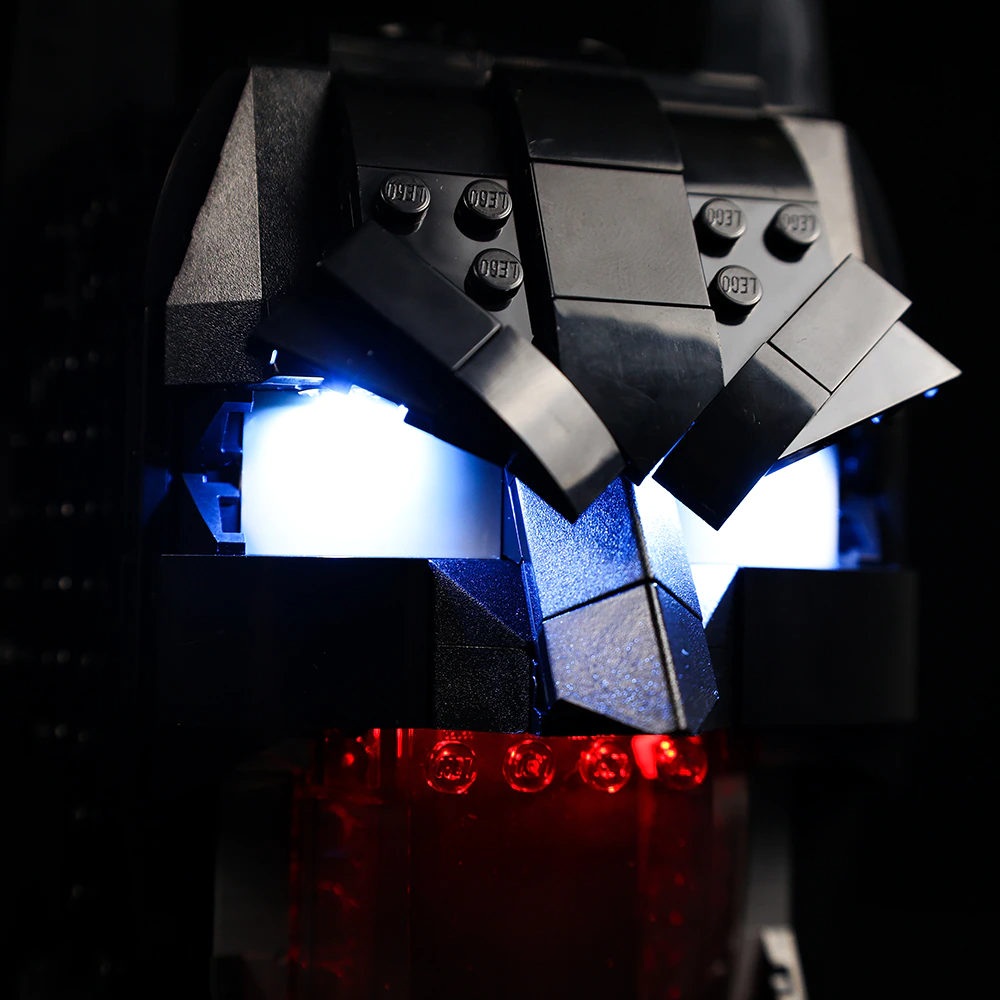 Batman Cowl 76182 LED Light Kit – Building Block Lighting | Power Brickz™
