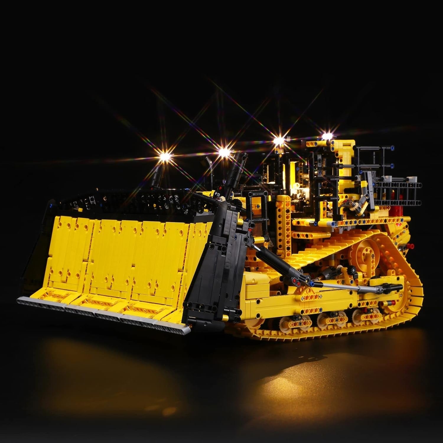 Cat D11 Bulldozer 42131 LED Light Kit – Building Block Lighting | Power Brickz™