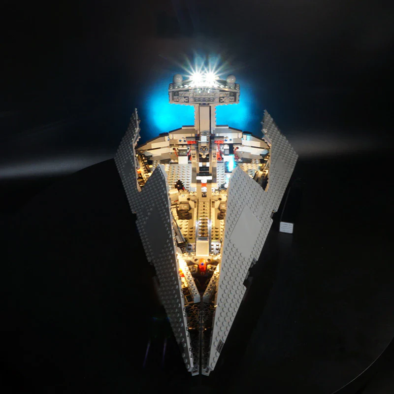 Star Wars Imperial Star Destroyer 75055 LED Light Kit – Building Block Lighting | Power Brickz™