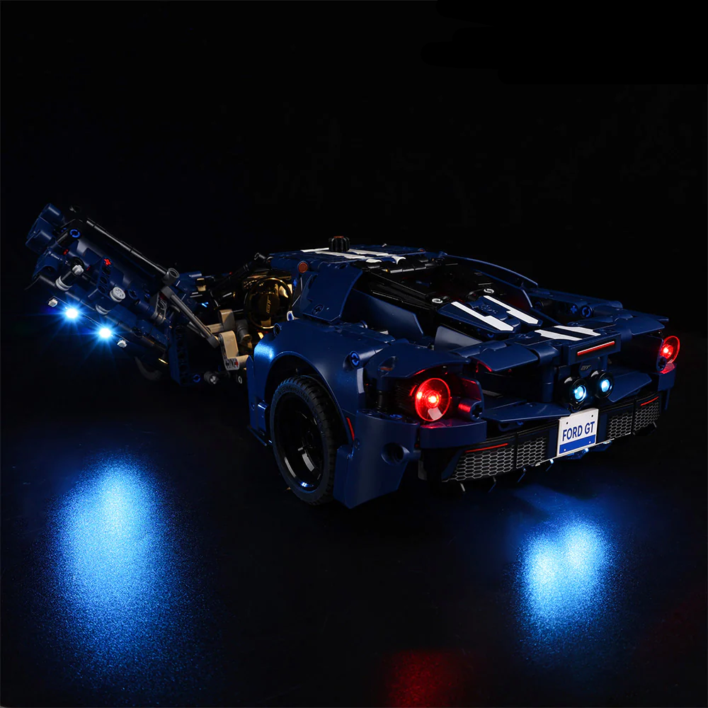 Ford GT 2022 42154 LED Light Kit – Building Block Lighting | Power Brickz™