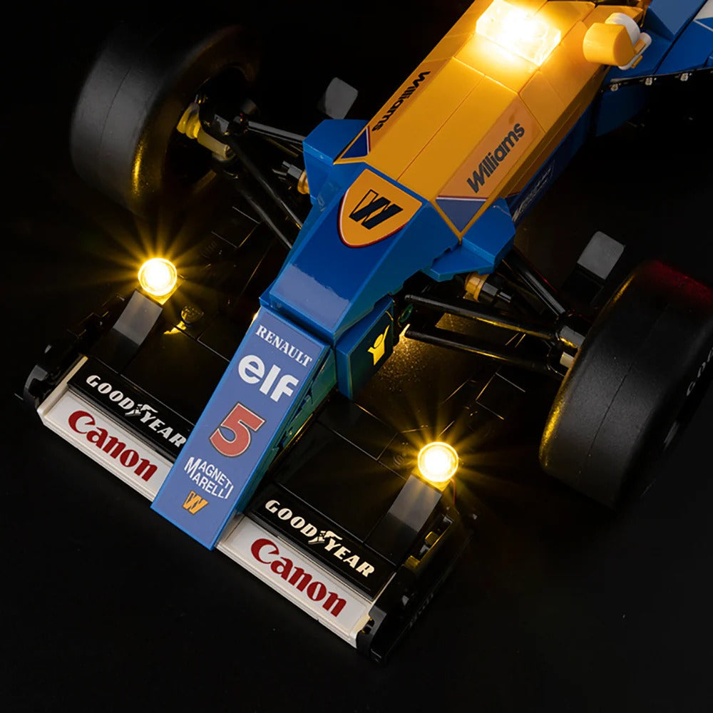 Williams Racing FW14B & Nigel Mansell 10353 LED Light Kit – Building Block Lighting | Power Brickz™