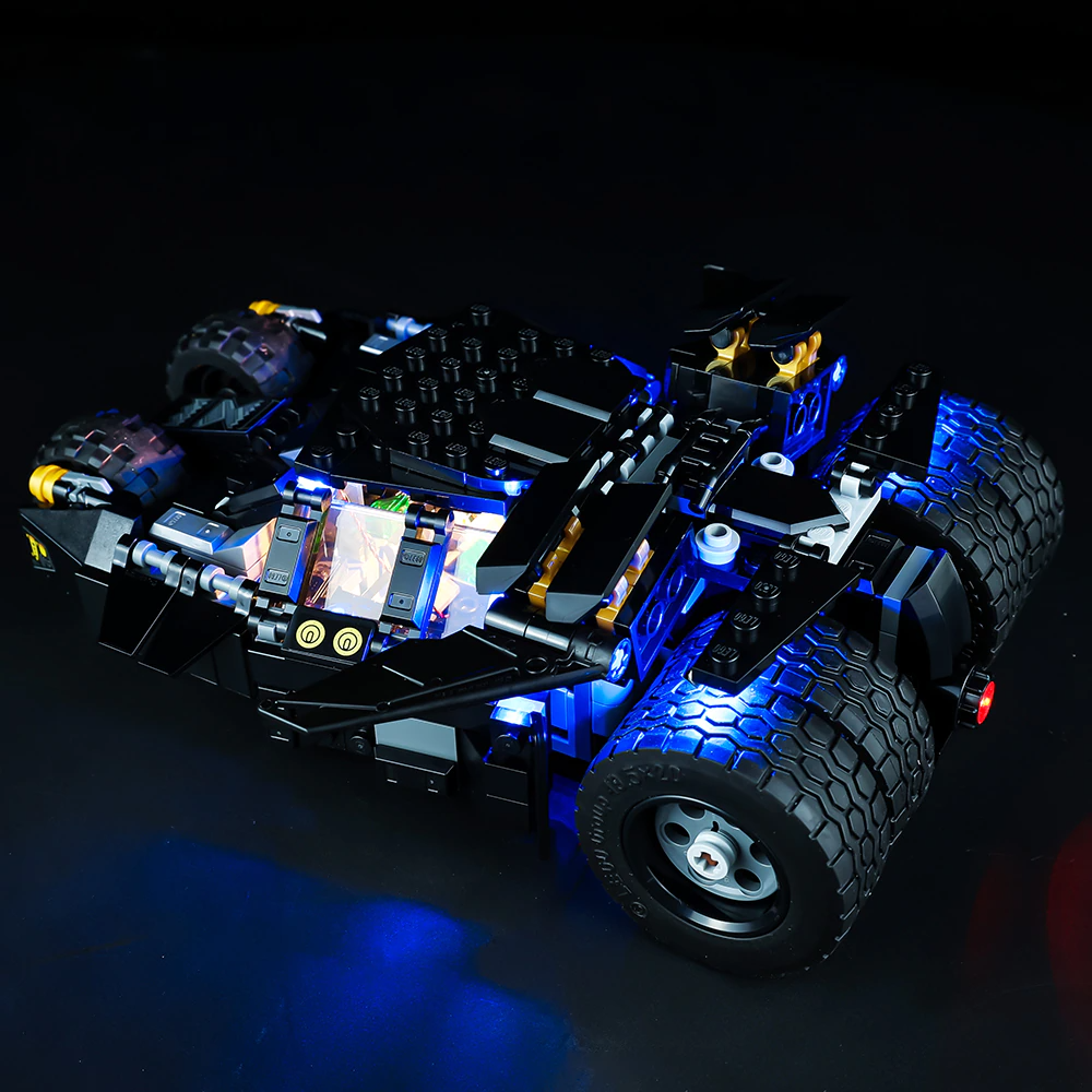 Batmobile Tumbler Scarecrow Showdown 76239 LED Light Kit – Building Block Lighting | Power Brickz™