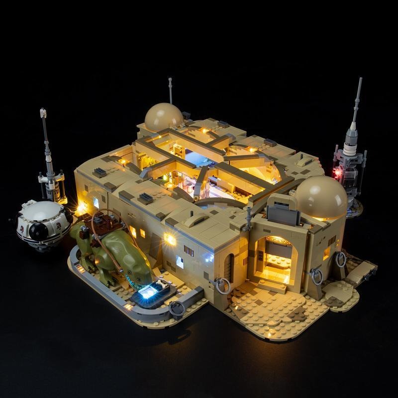 Mos Eisley Cantina 75290 LED Light Kit – Building Block Lighting | Power Brickz™