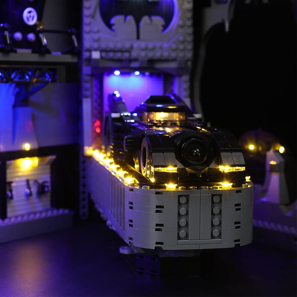 Batcave Shadow Box 76252 LED Light Kit – Building Block Lighting | Power Brickz™
