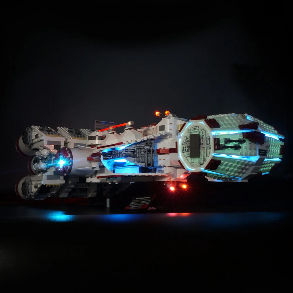 Star Wars Rebel Blockade Runner - UCS 10019 LED Light Kit – Building Block Lighting | Power Brickz™