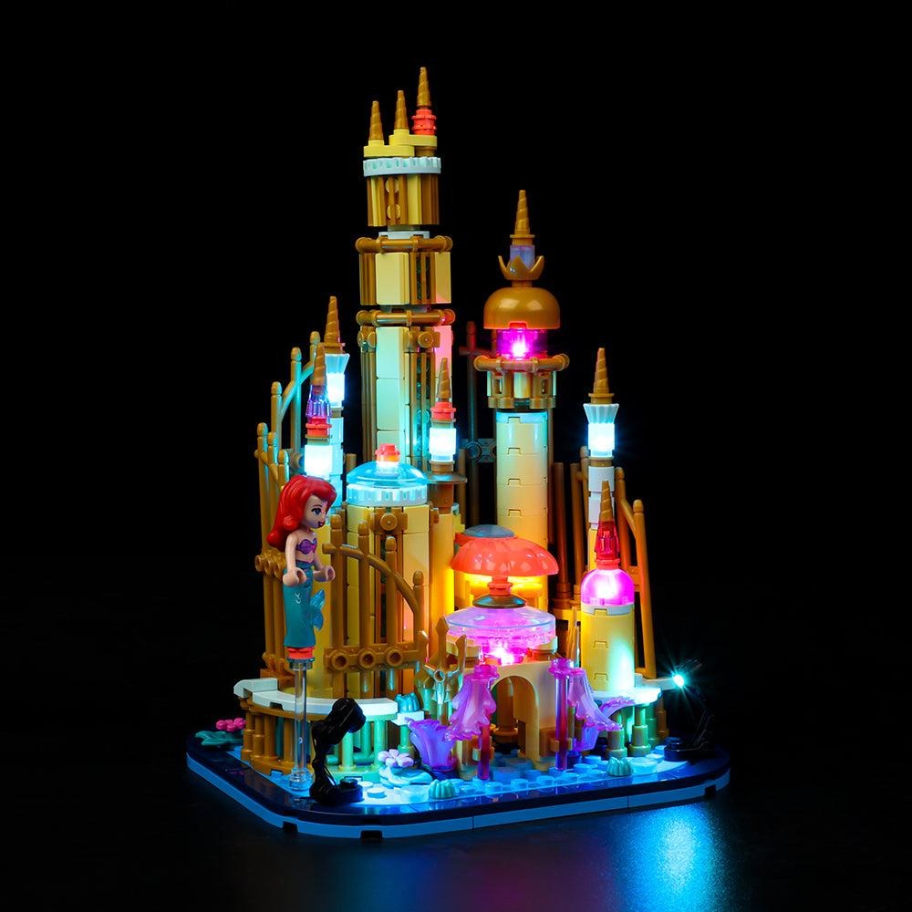 Mini Disney Ariel's Castle 40708 LED Light Kit – Building Block Lighting | Power Brickz™