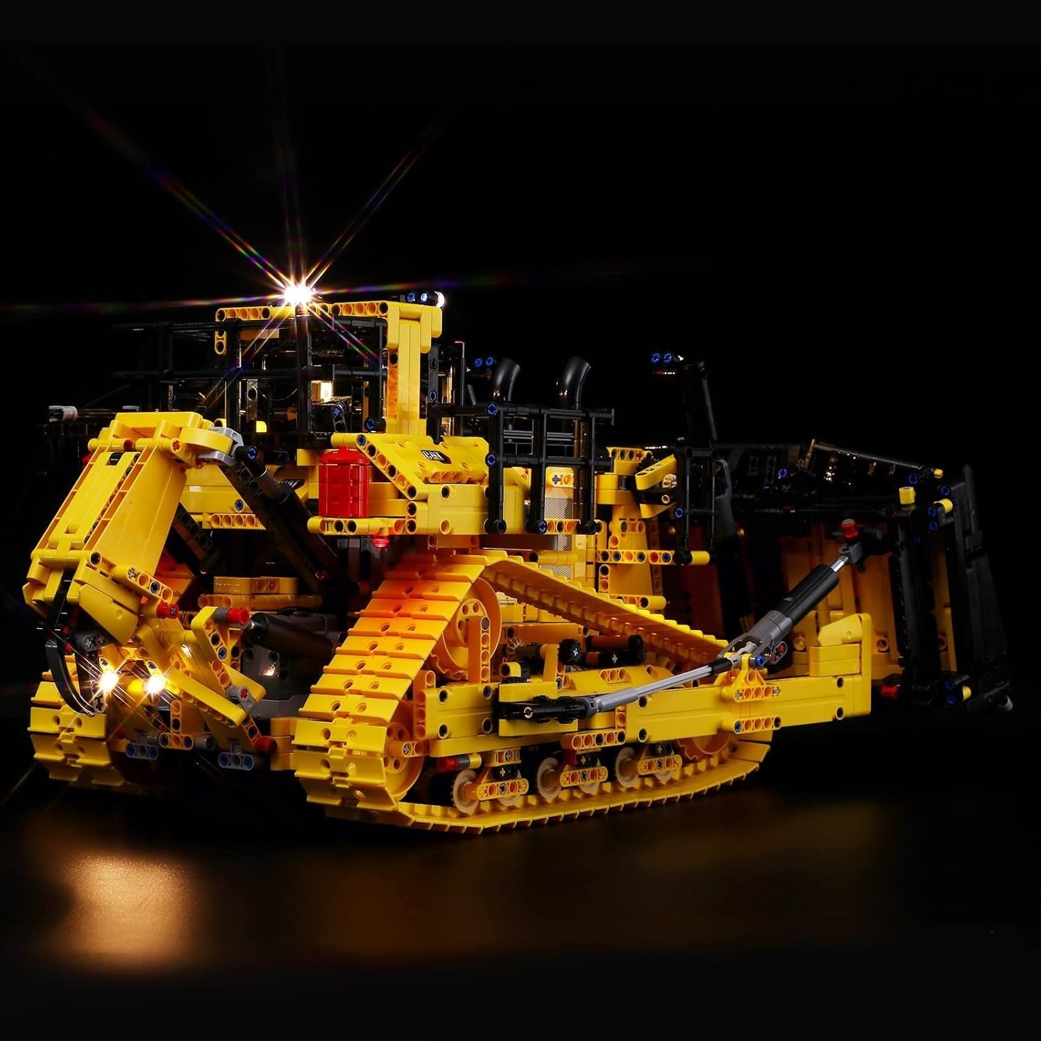 Cat D11 Bulldozer 42131 LED Light Kit – Building Block Lighting | Power Brickz™