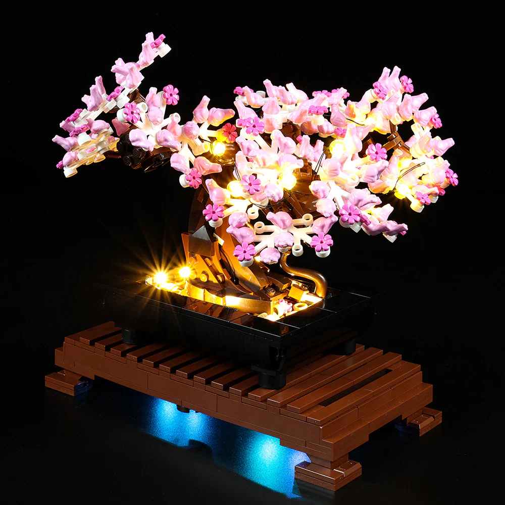 Bonsai Tree 10281 LED Light Kit – Building Block Lighting | Power Brickz™