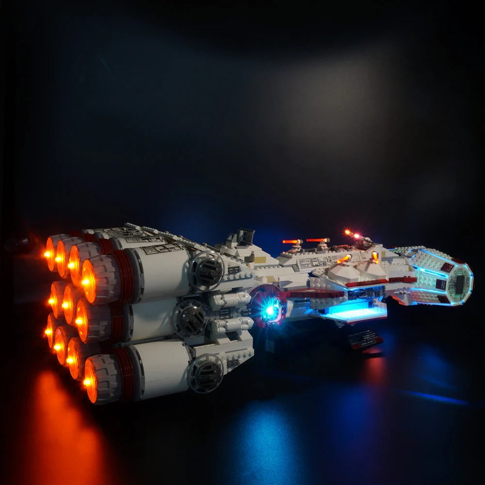 Star Wars Rebel Blockade Runner - UCS 10019 LED Light Kit – Building Block Lighting | Power Brickz™