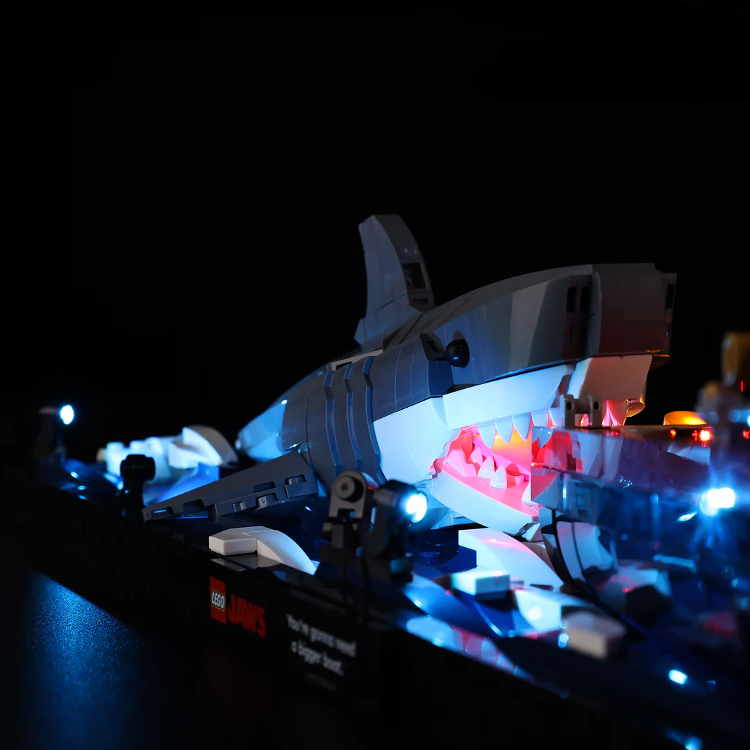 Jaws 21350 LED Light Kit – Building Block Lighting | Power Brickz™