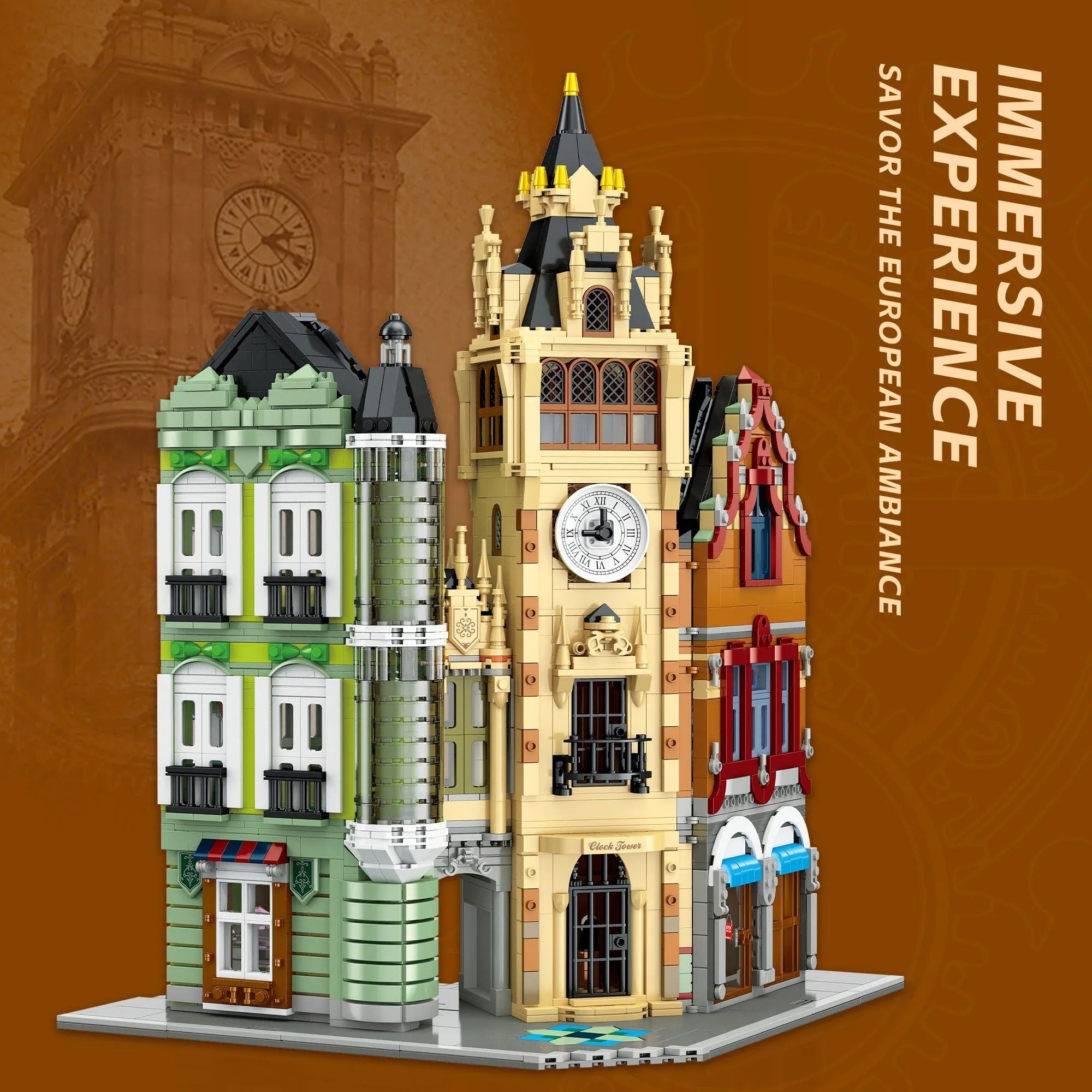 Clock Tower Modular Building | 3023 Pcs